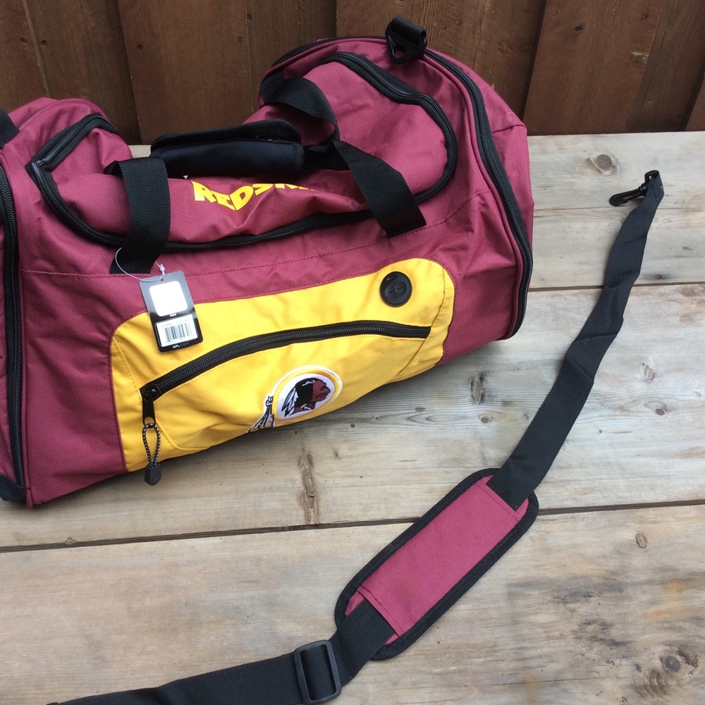 NWT Washington redskins duffel bag travel bag NFL